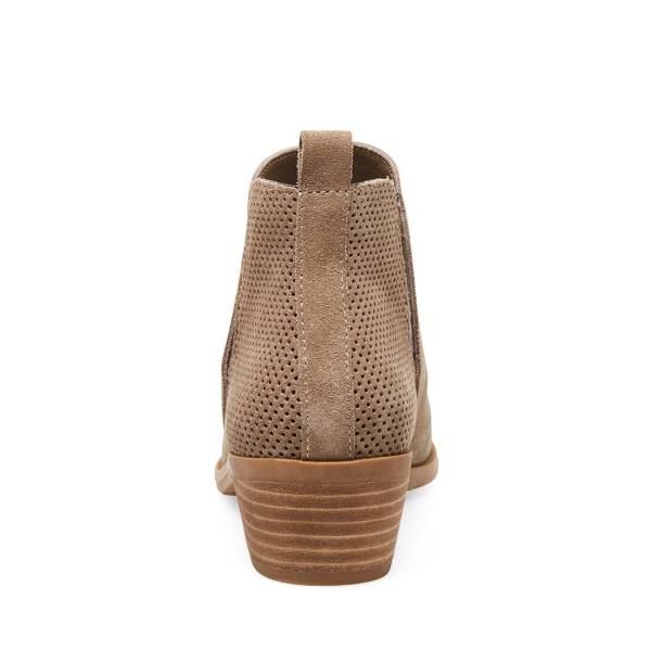 Steve Madden Salado Taupe Mocka Kängor Dam Grå Bruna | SM-206LF