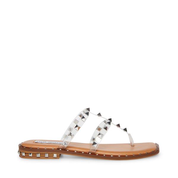 Steve Madden Sandie Sandaler Dam Clear | SM-347OJ