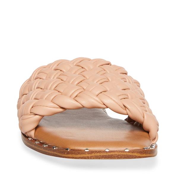 Steve Madden Santina Natural Sandaler Dam Beige | SM-490KZ