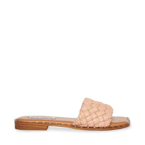 Steve Madden Santina Natural Sandaler Dam Beige | SM-490KZ