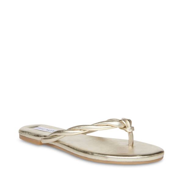 Steve Madden Saylor Sandaler Dam Guld | SM-175CD