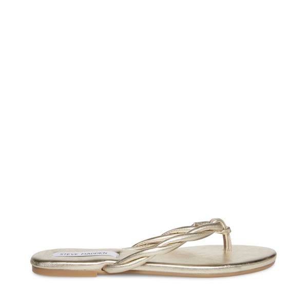 Steve Madden Saylor Sandaler Dam Guld | SM-175CD