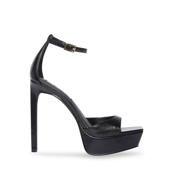 Steve Madden Scorch Heel Högklackade Skor Dam Svarta | SM-947OG