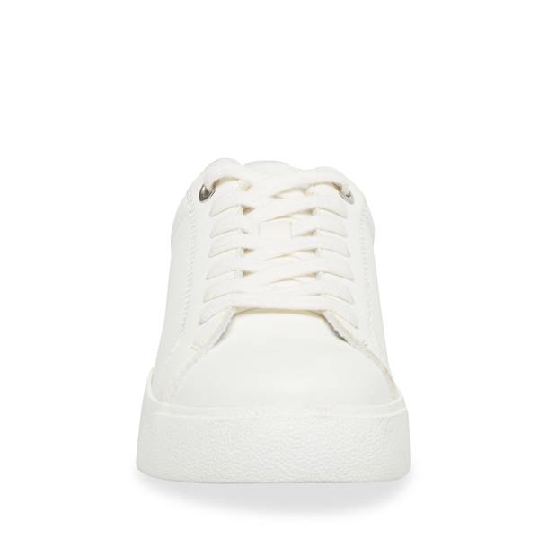 Steve Madden Scout Sneakers Dam Vita Svarta | SM-410JX