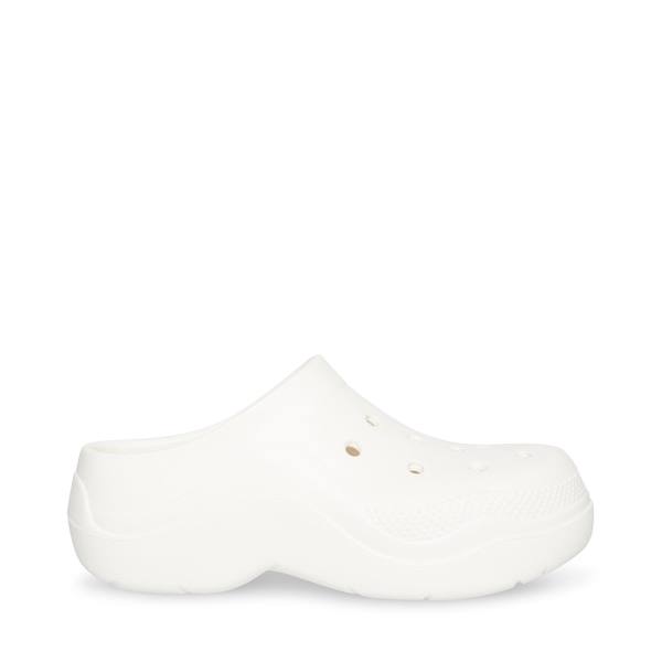 Steve Madden Scuff Bone Platta Skor Dam Beige | SM-851RD