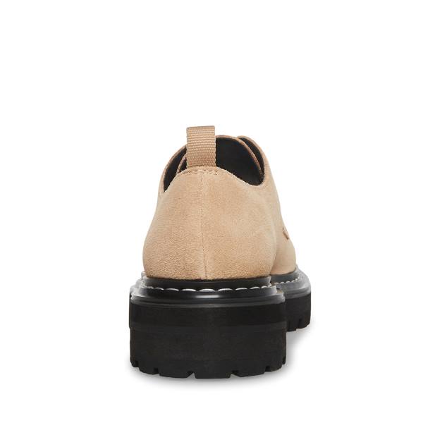 Steve Madden Sebastian Sand Mocka Loafers Dam Bruna | SM-814ZP