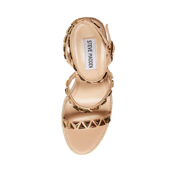 Steve Madden Sessions Tan Sandaler Dam Bruna | SM-291QF