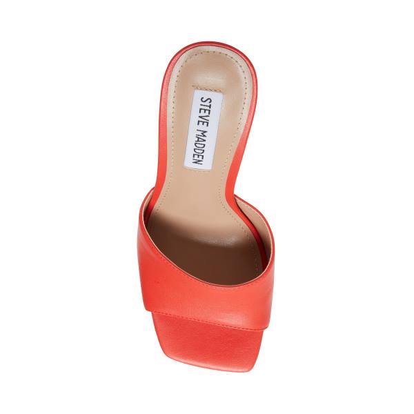 Steve Madden Signal Heel Högklackade Skor Dam Röda | SM-572FO