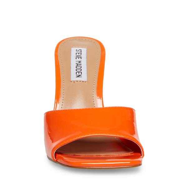 Steve Madden Signal Lack Heel Högklackade Skor Dam Orange | SM-960JK