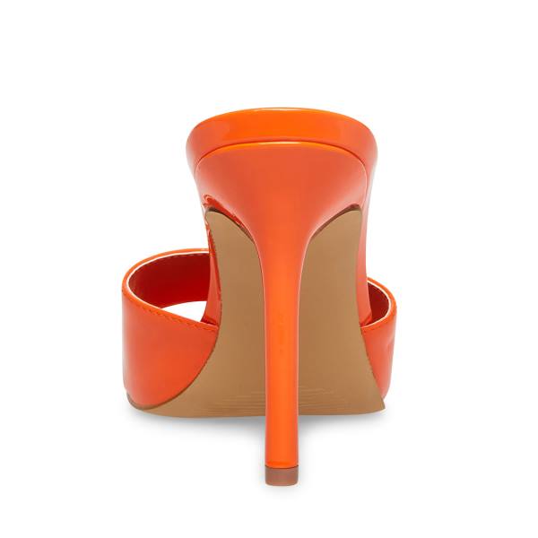 Steve Madden Signal Lack Heel Högklackade Skor Dam Orange | SM-960JK