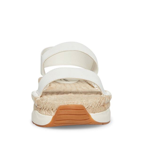 Steve Madden Sirrius Fabric Sandaler Dam Vita | SM-064SK