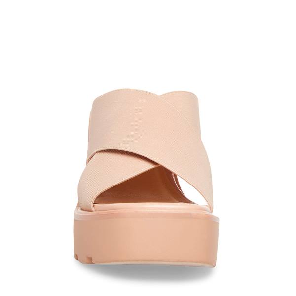 Steve Madden Smash Nude Sandaler Dam Beige | SM-127NK