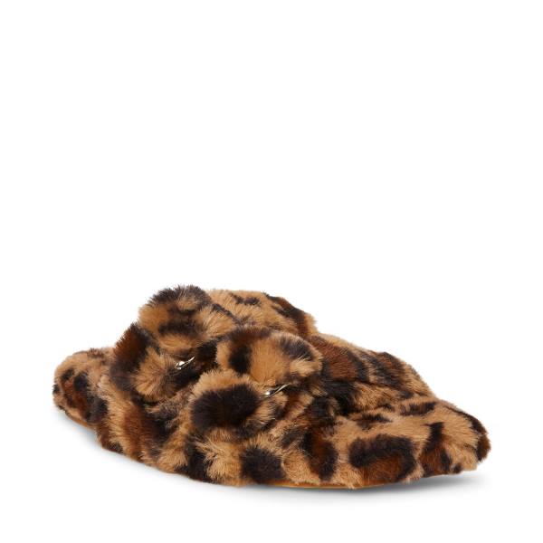 Steve Madden Staycation Leopard Tofflor Dam Leopard | SM-534UW