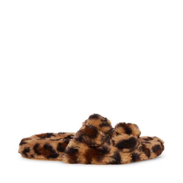 Steve Madden Staycation Leopard Tofflor Dam Leopard | SM-534UW