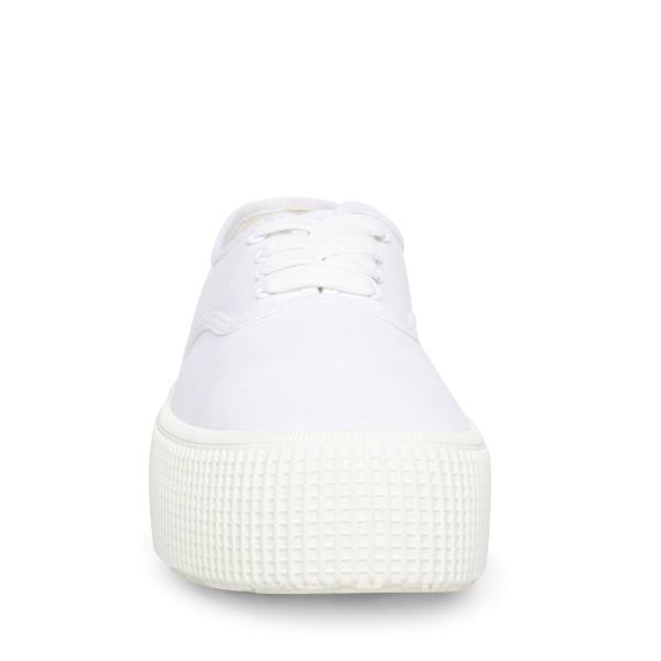 Steve Madden Stream Fabric Sneakers Dam Vita | SM-251WH