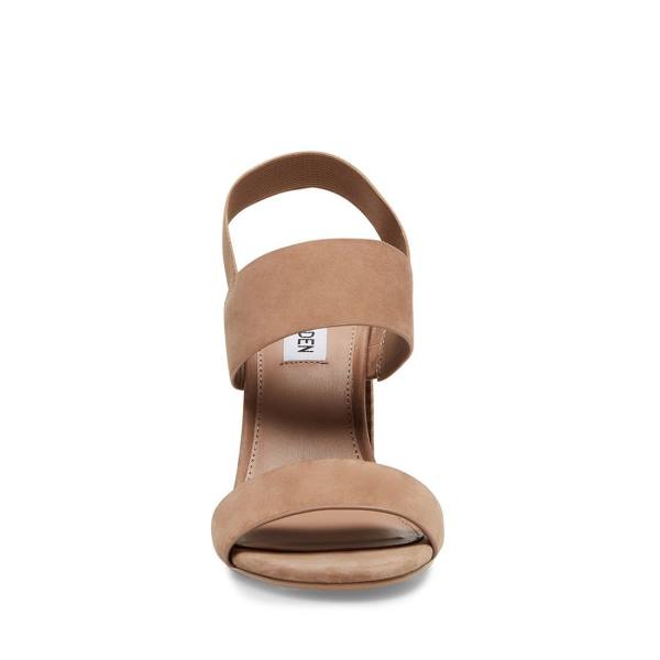 Steve Madden Sunbeam Tan Heel Högklackade Skor Dam Bruna | SM-193HL