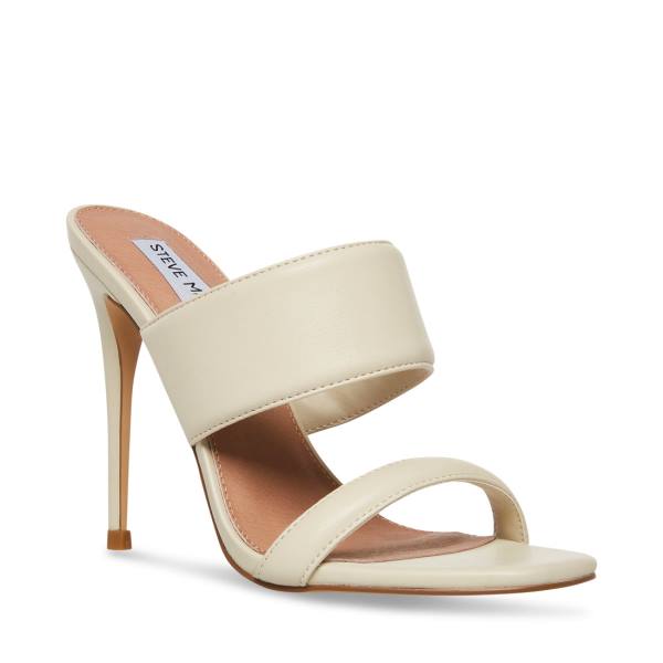 Steve Madden Swan Bone Heel Högklackade Skor Dam Beige | SM-970GK