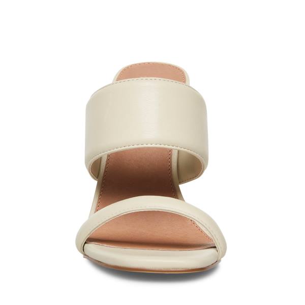 Steve Madden Swan Bone Heel Högklackade Skor Dam Beige | SM-970GK