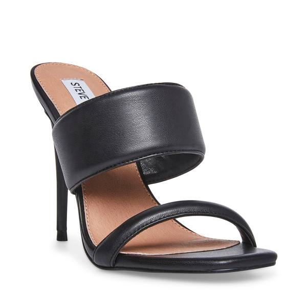 Steve Madden Swan Heel Högklackade Skor Dam Svarta | SM-631PA