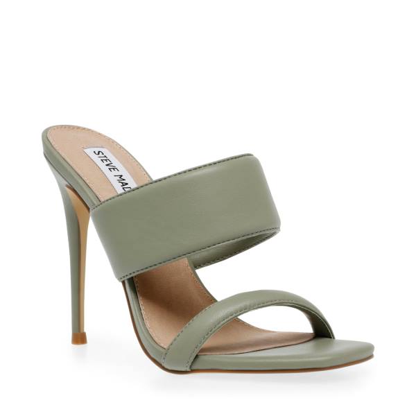 Steve Madden Swan Heel Högklackade Skor Dam Gröna | SM-796VA