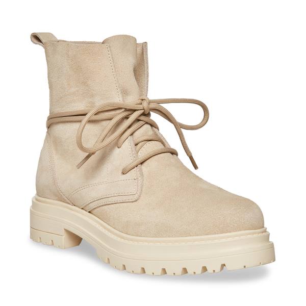 Steve Madden Tahoe Bone Mocka Kängor Dam Beige | SM-754FI