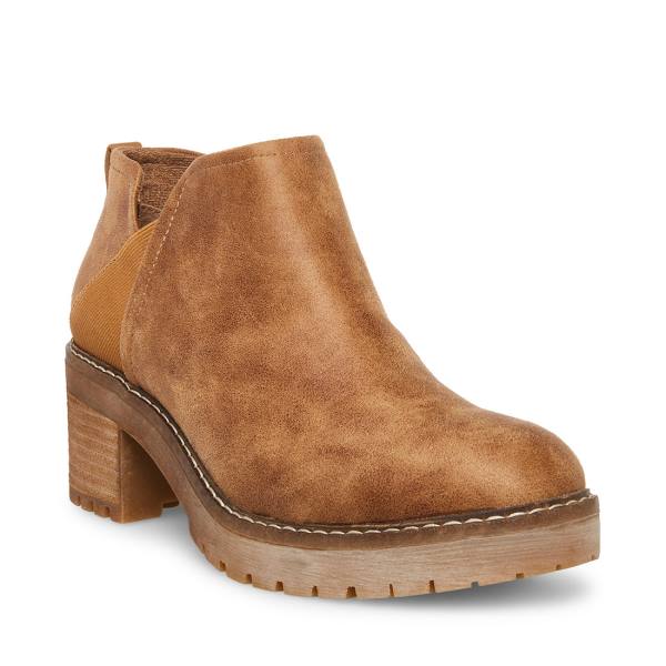 Steve Madden Tamarra Cognac Kängor Dam Bruna Olika Färger | SM-283CI