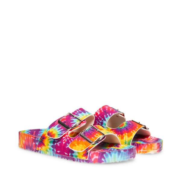 Steve Madden Teddy-t Bright Sandaler Dam Ljusolika Färger | SM-734QT