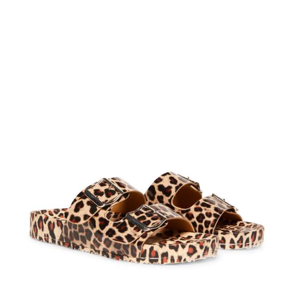 Steve Madden Teddy-t Leopard Sandaler Dam Leopard | SM-938DE