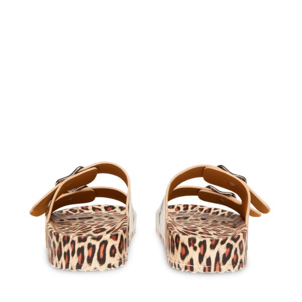 Steve Madden Teddy-t Leopard Sandaler Dam Leopard | SM-938DE