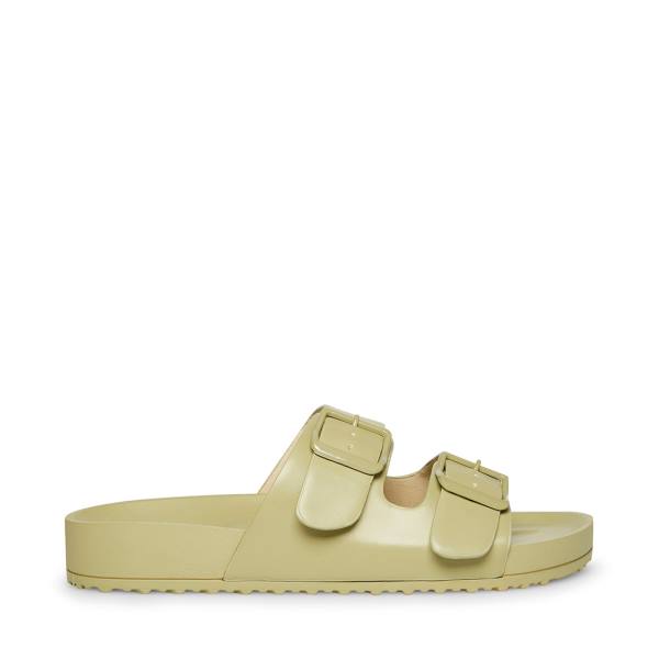 Steve Madden Teddy-t Sage Sandaler Dam Grå Olivgröna | SM-806GM