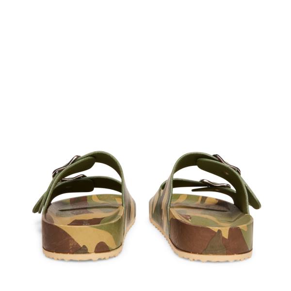 Steve Madden Teddy-t Sandaler Dam Camouflage | SM-895WB