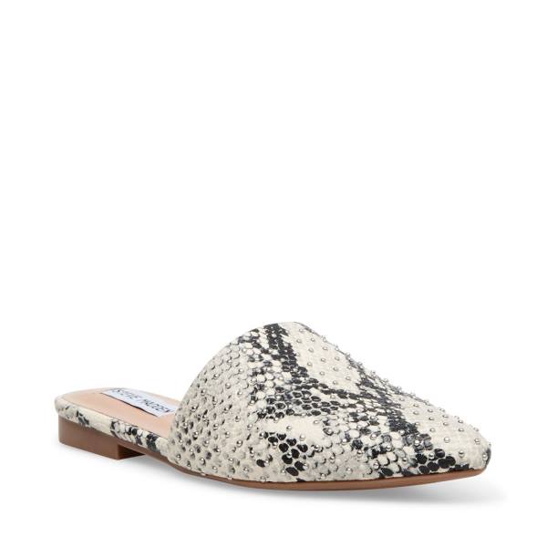 Steve Madden Tempting Snake Platta Skor Dam Olika Färger Ormskinn | SM-892AR