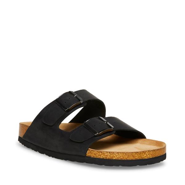 Steve Madden Tilted Sandaler Herr Svarta | SM-948VZ