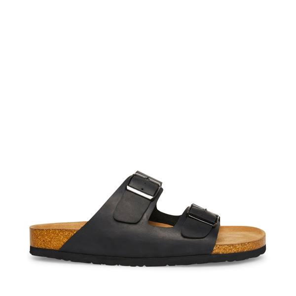 Steve Madden Tilted Sandaler Herr Svarta | SM-948VZ