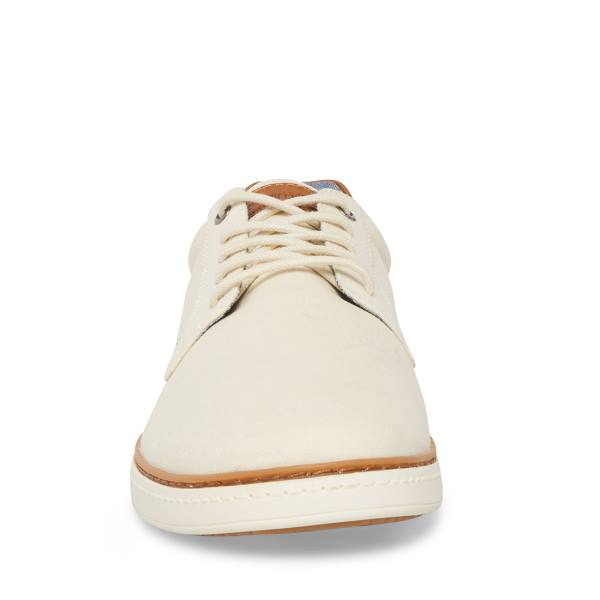 Steve Madden Tom Off-white Sneakers Herr Vita | SM-054SV