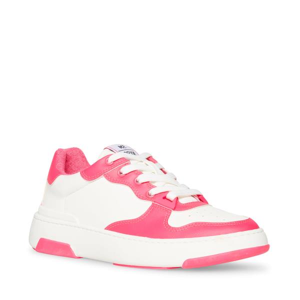 Steve Madden Tristina Fuschia Sneakers Dam Vita | SM-470VS