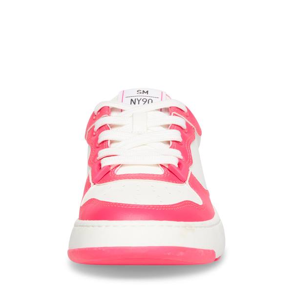 Steve Madden Tristina Fuschia Sneakers Dam Vita | SM-470VS