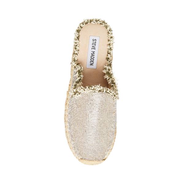 Steve Madden Tropez-r Platta Skor Dam Diamond | SM-367JY