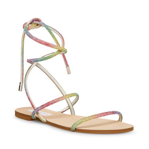 Steve Madden Twirl-r Rainbow Sandaler Dam Olika Färger | SM-148JK