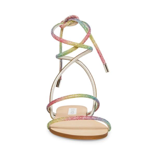 Steve Madden Twirl-r Rainbow Sandaler Dam Olika Färger | SM-148JK