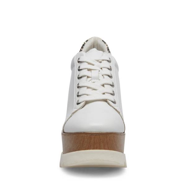 Steve Madden Unglazed Sneakers Dam Vita Olika Färger | SM-403LM