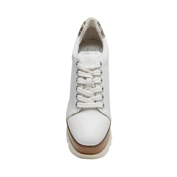 Steve Madden Unglazed Sneakers Dam Vita Olika Färger | SM-403LM