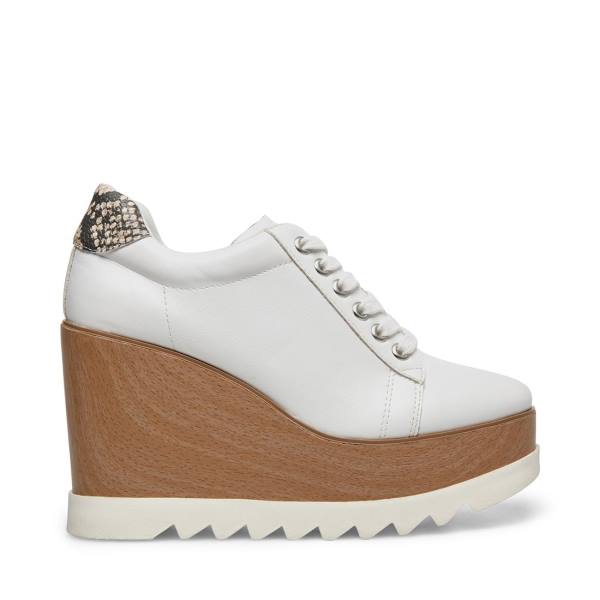 Steve Madden Unglazed Sneakers Dam Vita Olika Färger | SM-403LM