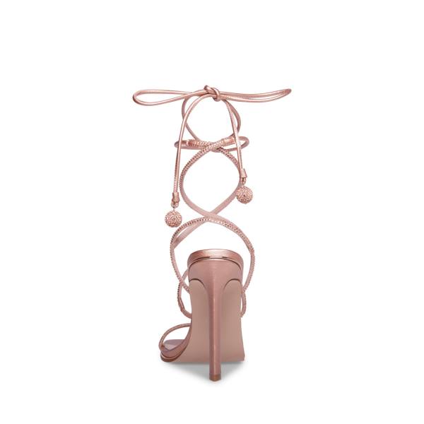 Steve Madden Unveil Heel Högklackade Skor Dam Rosa Guld | SM-394RG