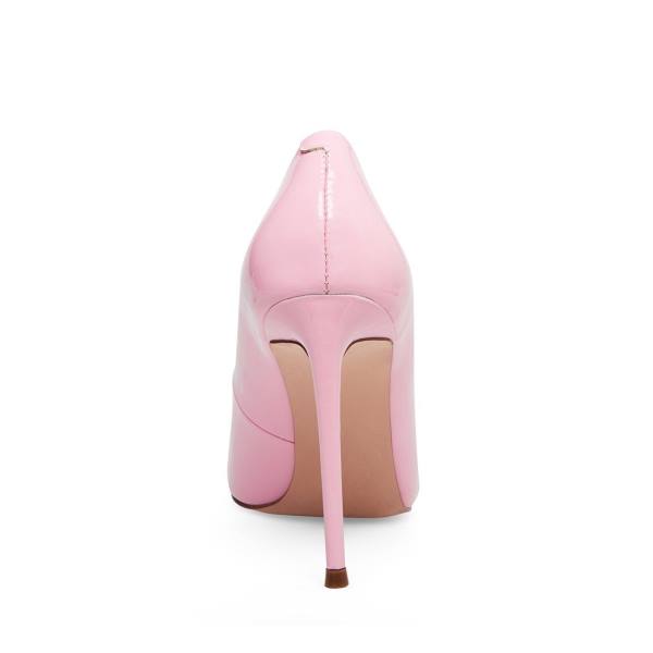 Steve Madden Vala Lack Heel Högklackade Skor Dam Rosa | SM-526CQ