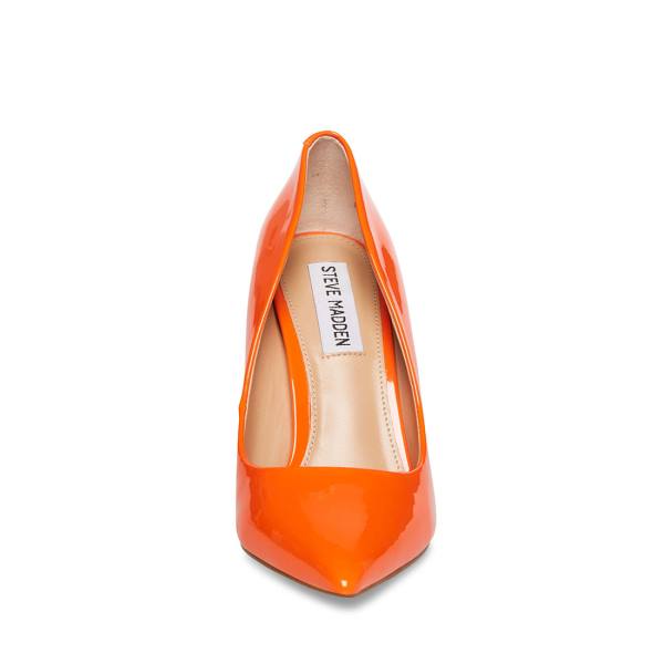 Steve Madden Vala Lack Heel Högklackade Skor Dam Orange | SM-821WF