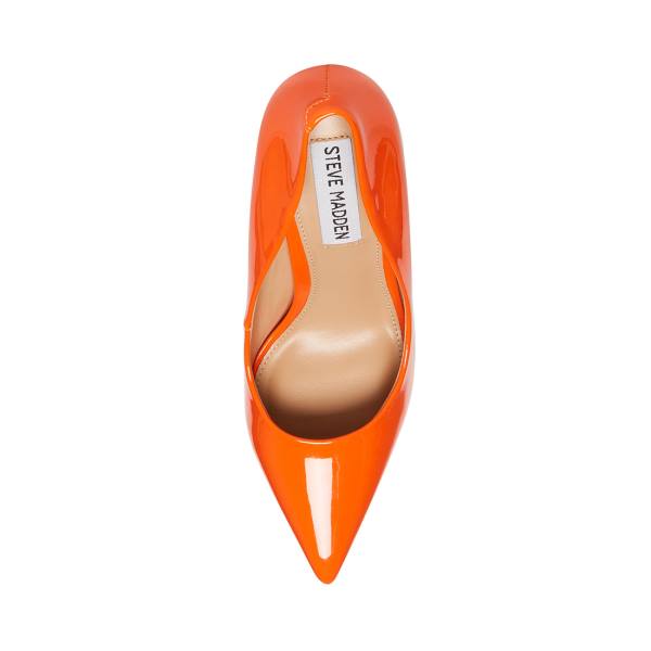 Steve Madden Vala Lack Heel Högklackade Skor Dam Orange | SM-821WF