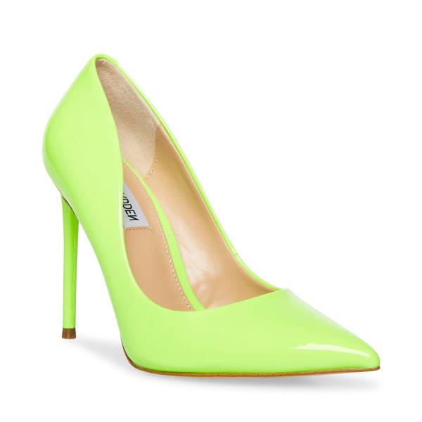 Steve Madden Vala Lime Heel Högklackade Skor Dam Ljusgröna | SM-150FK