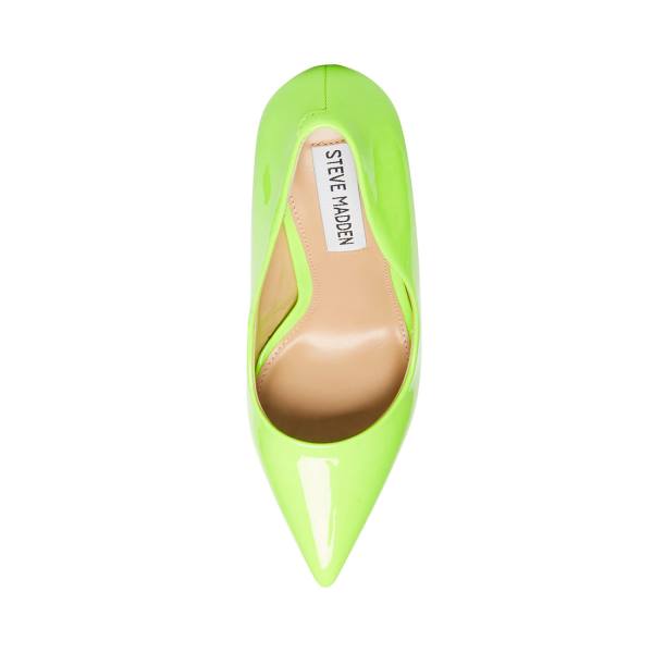 Steve Madden Vala Lime Heel Högklackade Skor Dam Ljusgröna | SM-150FK