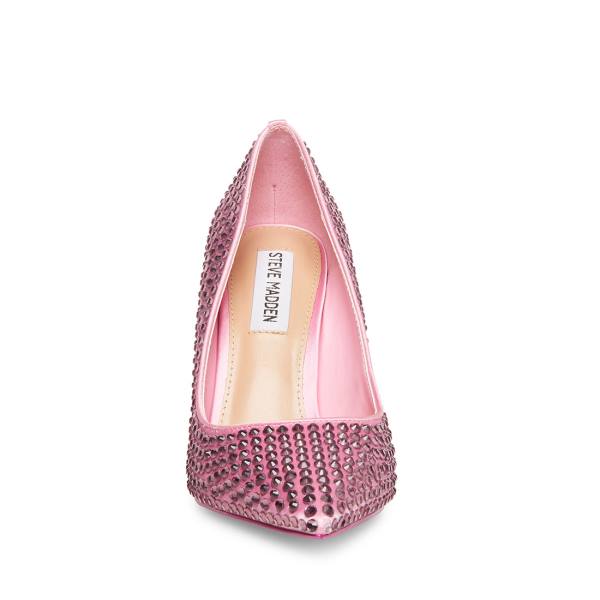 Steve Madden Vala-r Heel Högklackade Skor Dam Rosa | SM-057CG